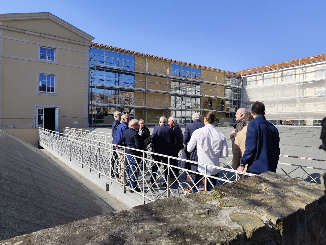 Visite Chantier lycée 2026