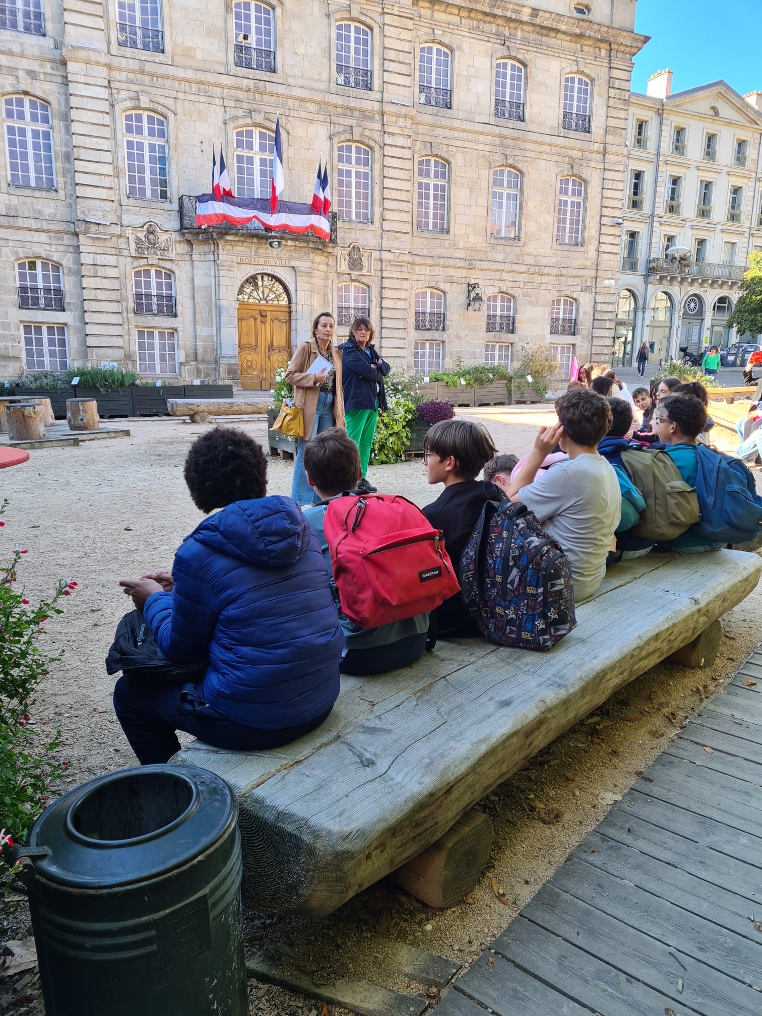 Les 4eme Euro visitent le Puy en Anglais